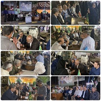 برپایی میز ارتباطات مردمی رئیس سازمان جهاد کشاورزی استان کردستان